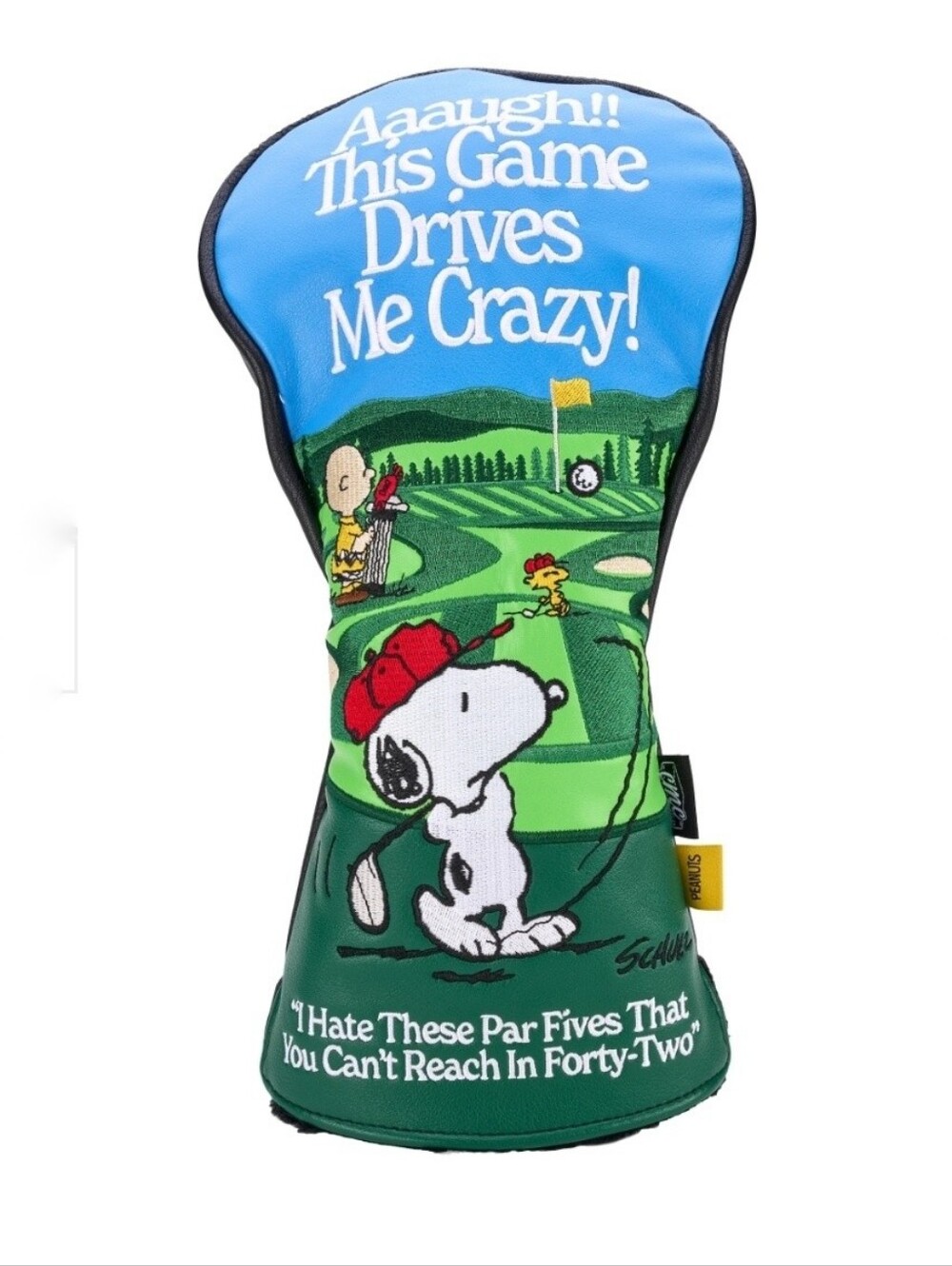 Peanuts "Aaaugh" Snoopy Driver Cover CMC Design